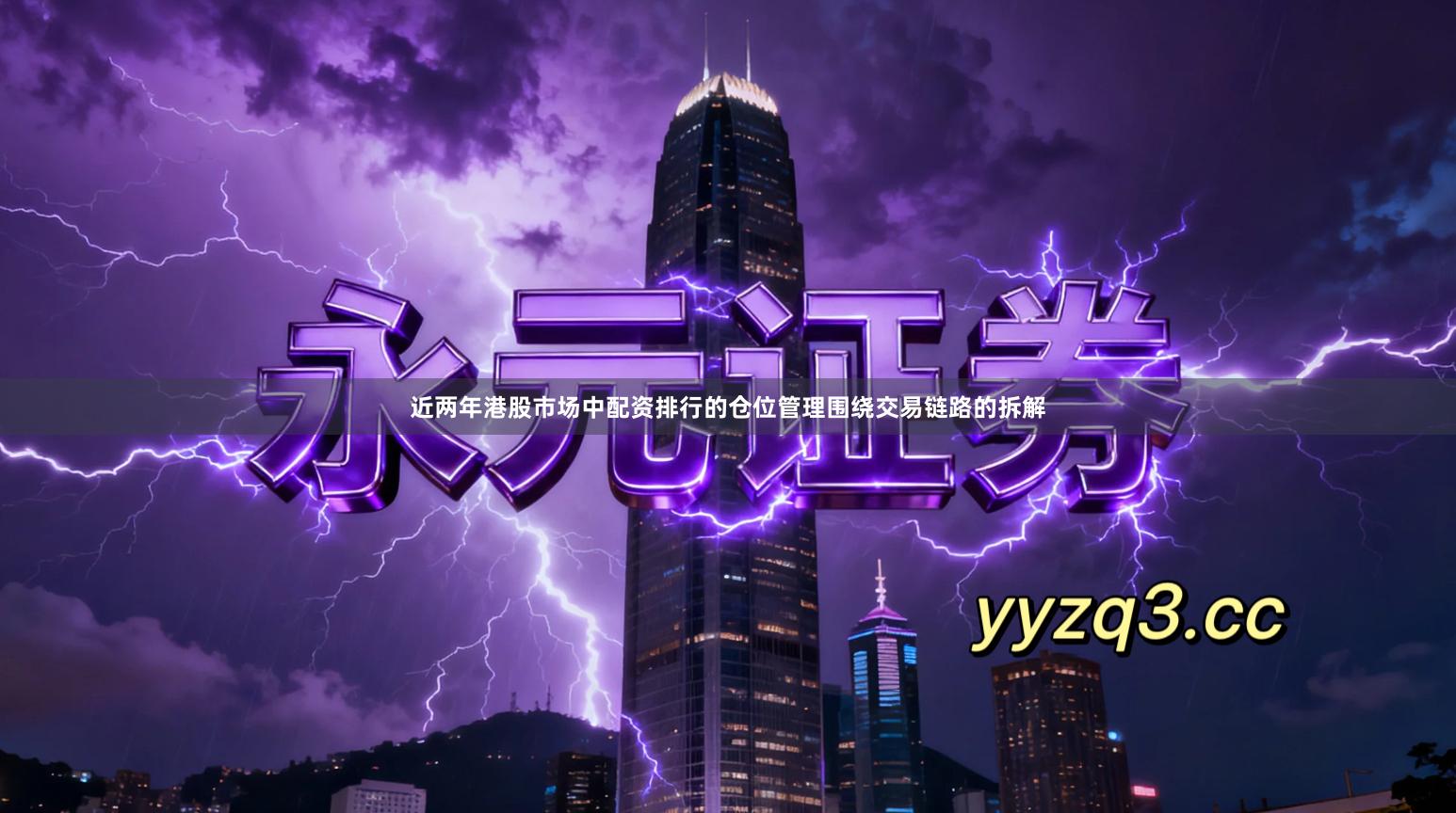 近两年港股市场中配资排行的仓位管理围绕交易链路的拆解